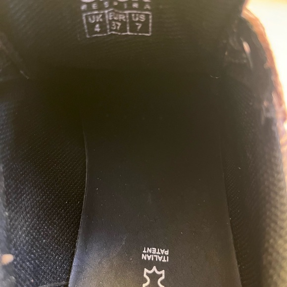 Geox Gold Leopard Women's Sneakers 7 New - Picture 8 of 10